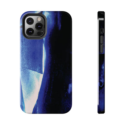 Tough Apple iPhone Cases Ft. Half Blue