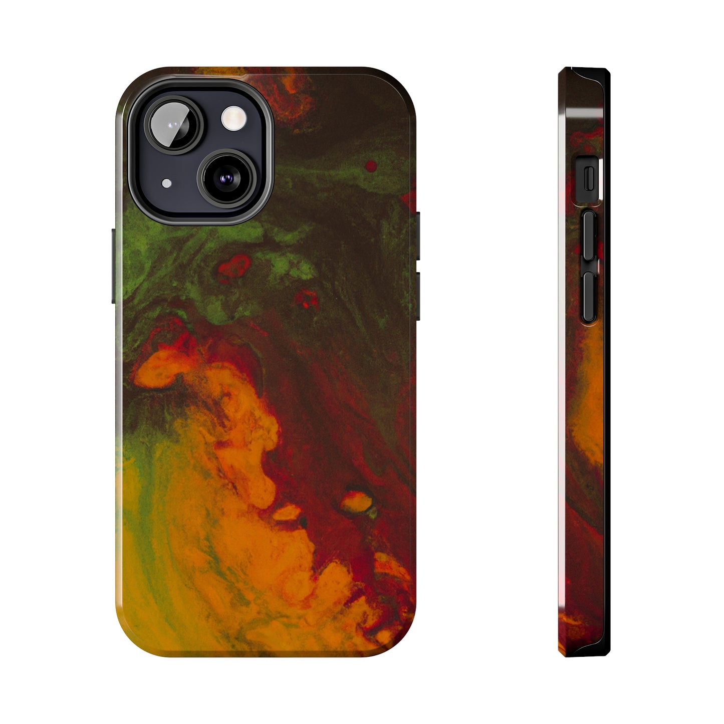 Tough Apple iPhone Case Ft. Abstract Gas Giant