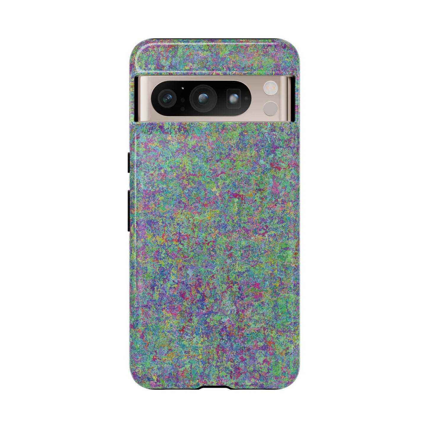 Tough Phone Case Ft. Rainbow Acrylic Noise