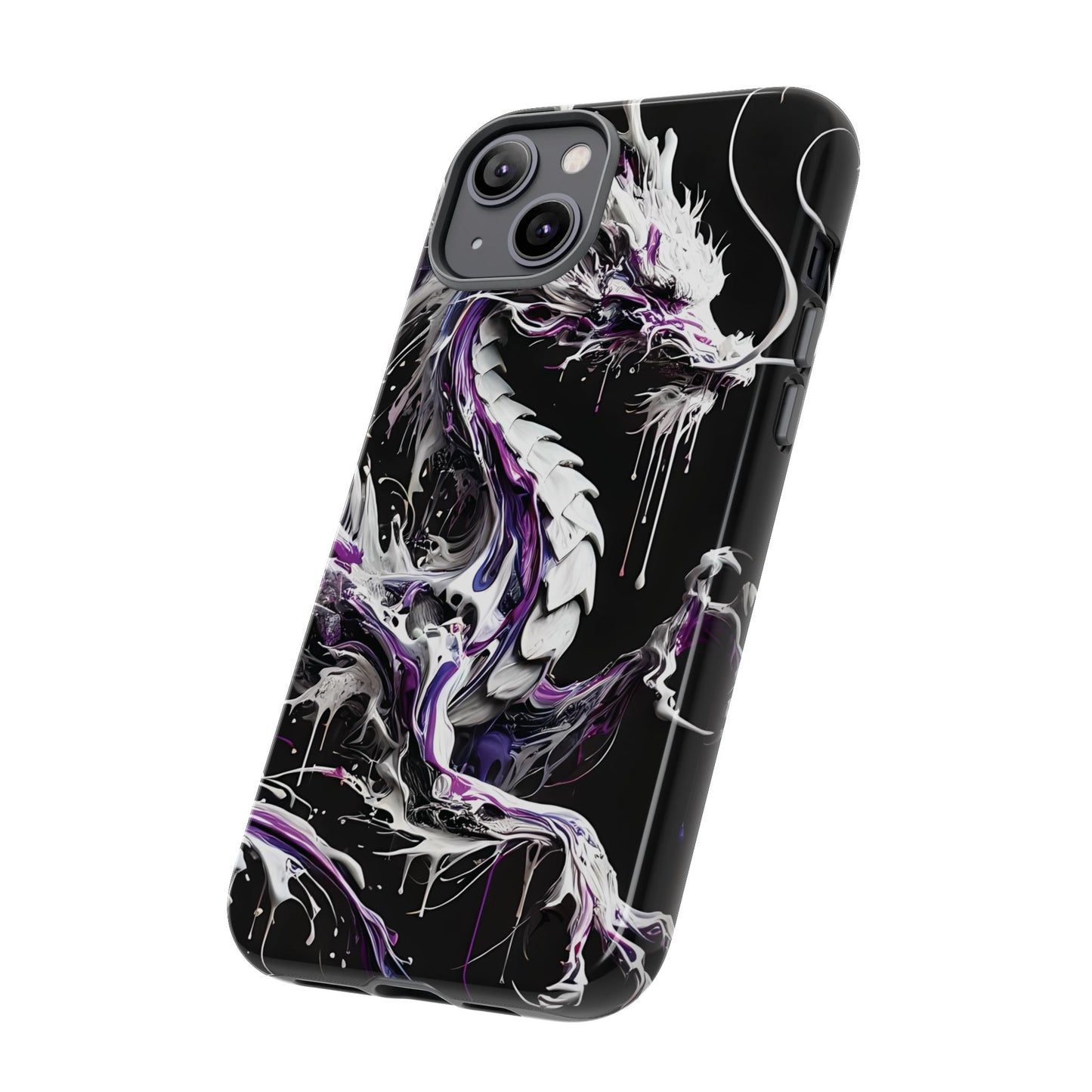 Tough Phone Case Ft. Drippy Paint Dragon