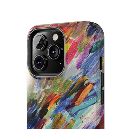 Tough Case-Mate iPhone Case Ft. Abstract Acrylic Feathers