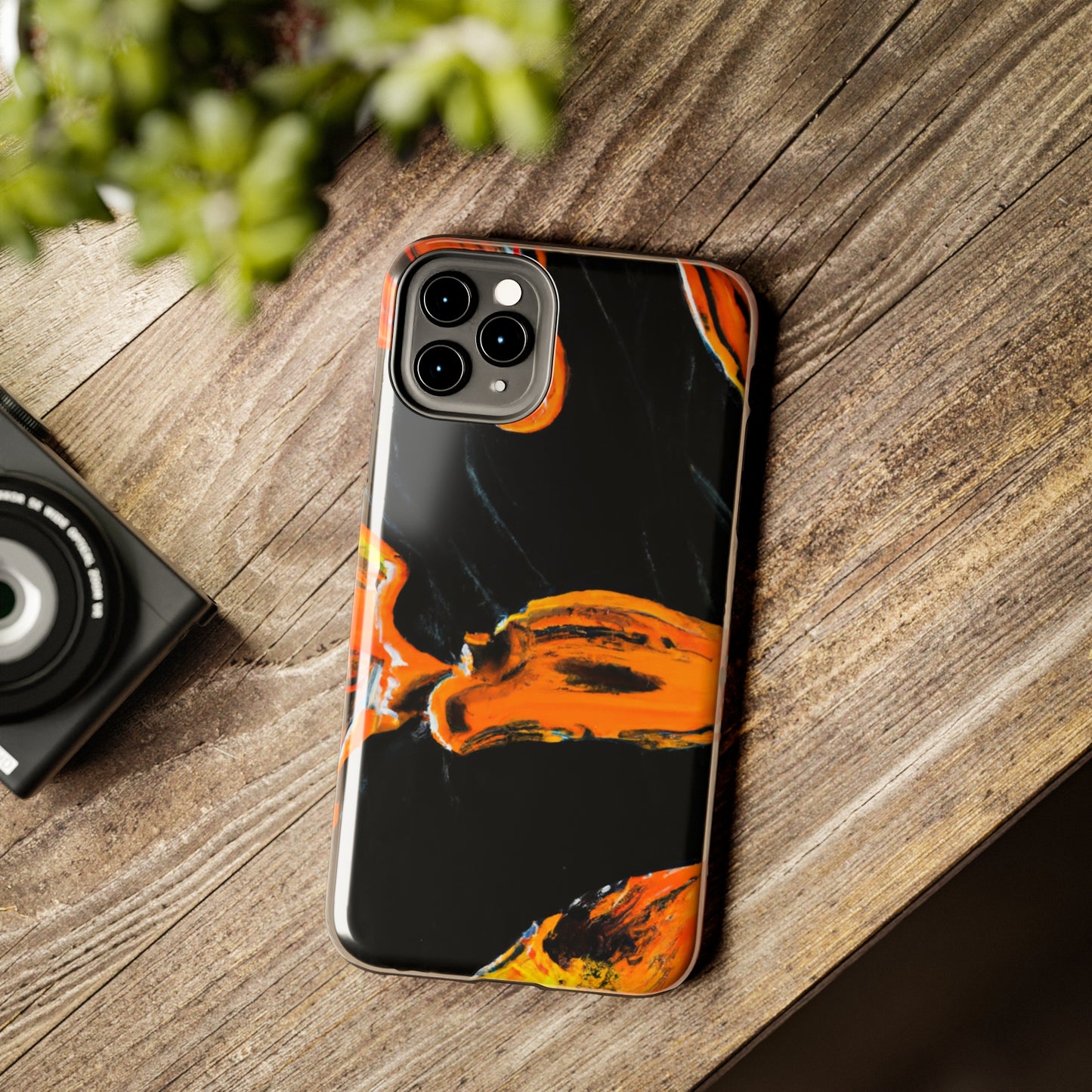 Tough Apple iPhone Cases Ft. Abstract Dark Halloween