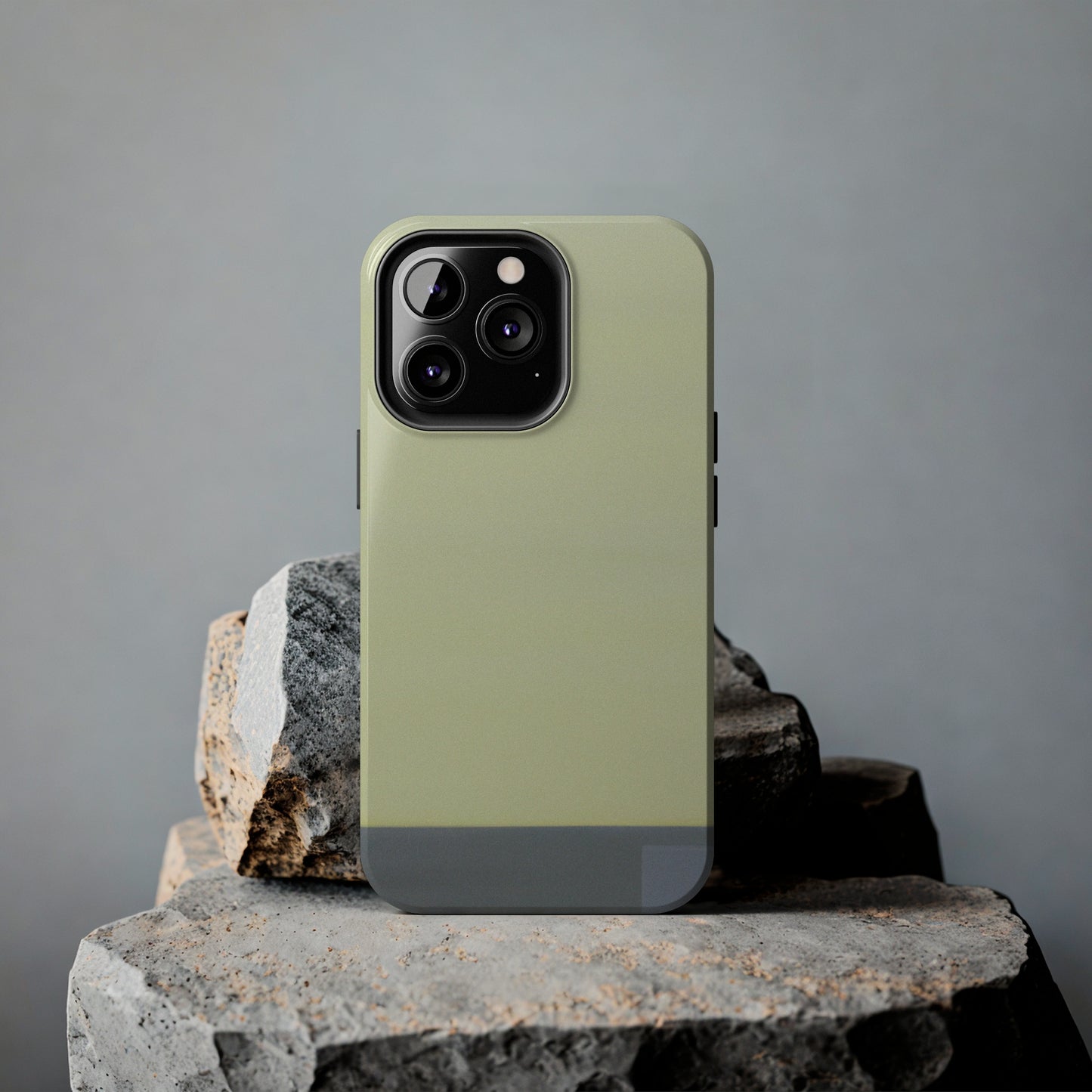 Strong Apple iPhone Case Ft. Minimal Gray Grey