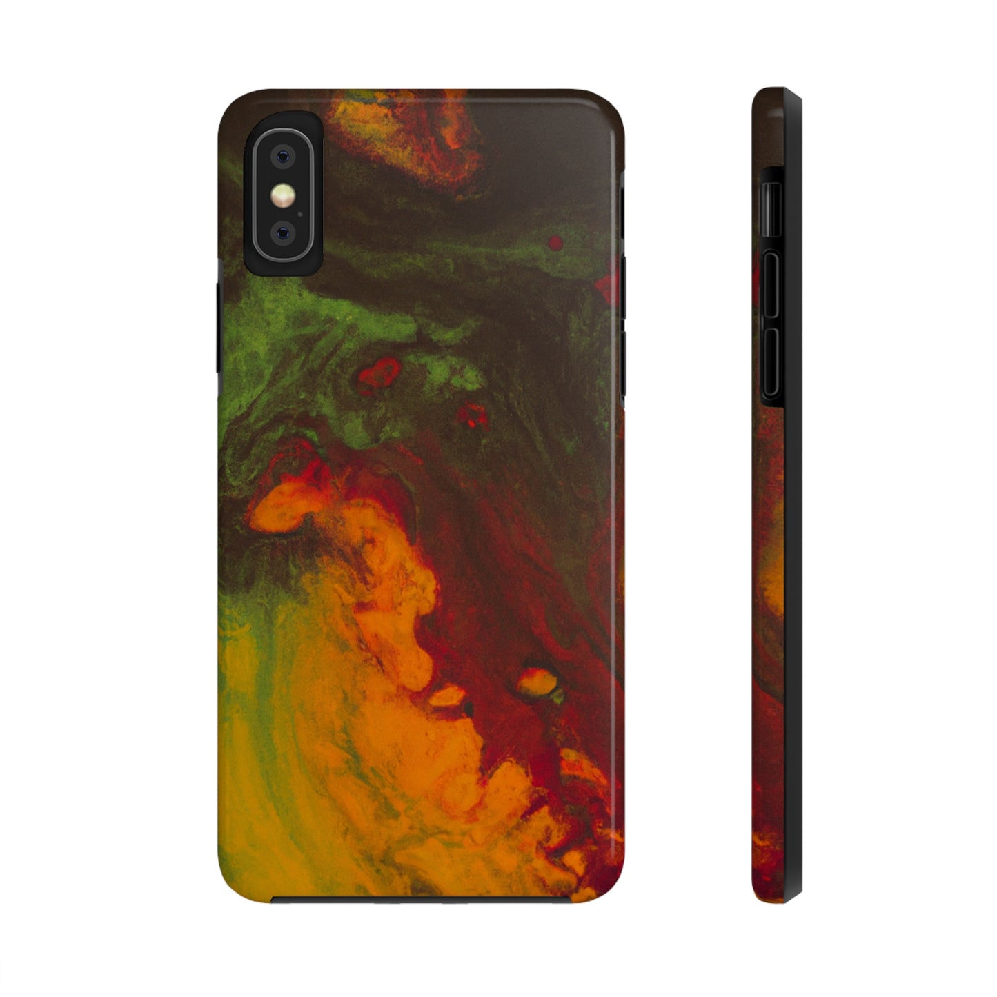 Tough Apple iPhone Case Ft. Abstract Gas Giant