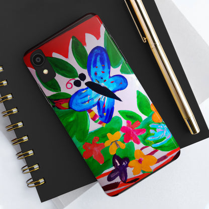 Tough Case-Mate iPhone Case Ft. Watercolor Butterfly