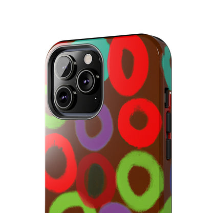 Tough Case-Mate iPhone Case Ft. Fruity Circles