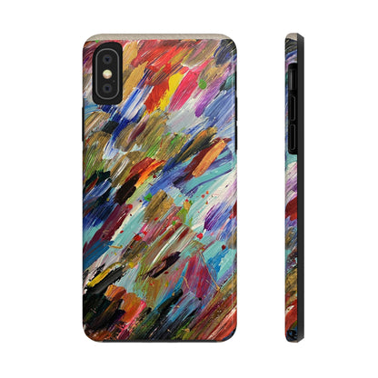 Tough Case-Mate iPhone Case Ft. Abstract Acrylic Feathers