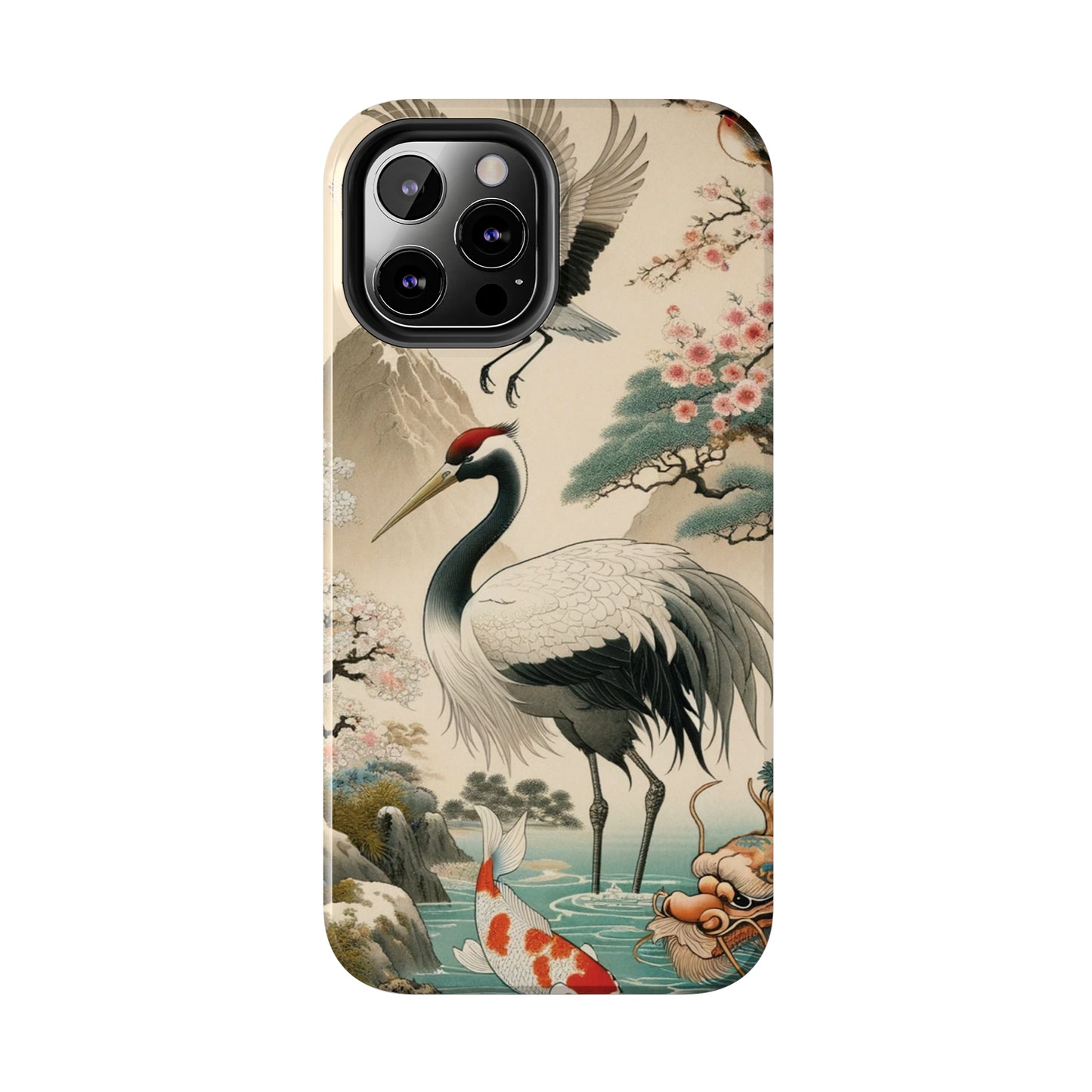 ToughDrop Apple iPhone Case Ft. Spirit Crane