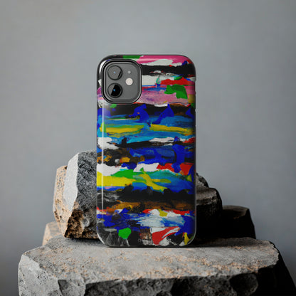 Tough Case-Mate iPhone Case Ft. Abstract Stripes