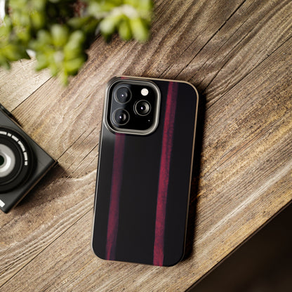 Tough Apple iPhone Cases Ft. Dark Stripes