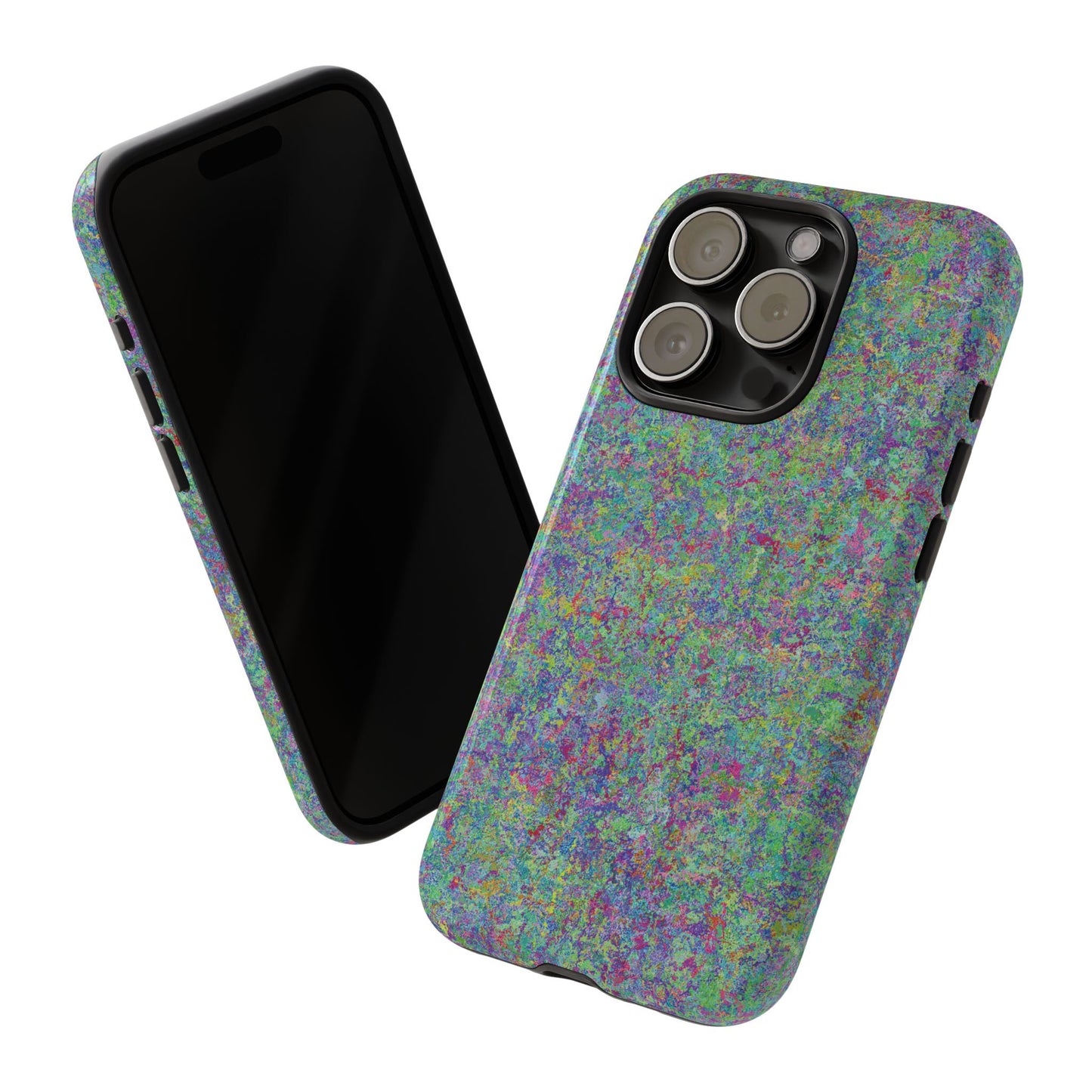 Tough Phone Case Ft. Rainbow Acrylic Noise