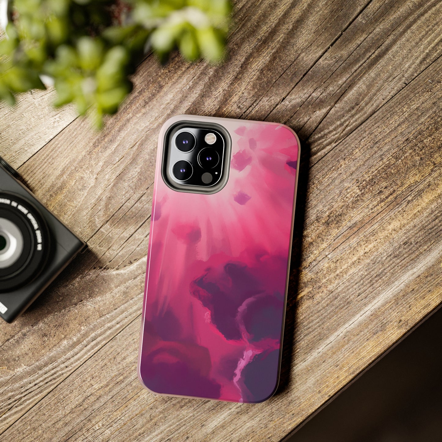 Tough Case-Mate iPhone Case Ft. Abstract Pink Sky