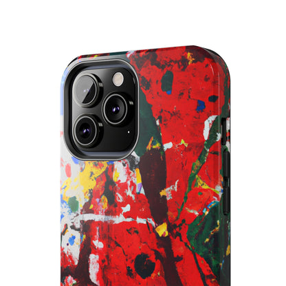 Tough Case-Mate iPhone Case Ft. Fractured Red