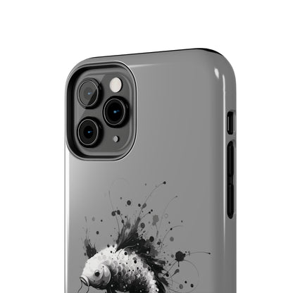 ToughDrop Apple iPhone Case Ft. Ink Blot Koi