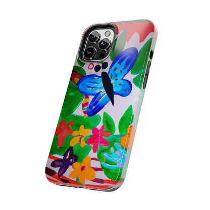 Tough Case-Mate iPhone Case Ft. Watercolor Butterfly