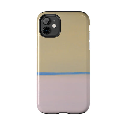 Strong Apple iPhone Case Ft. Minimal Thin Stripe