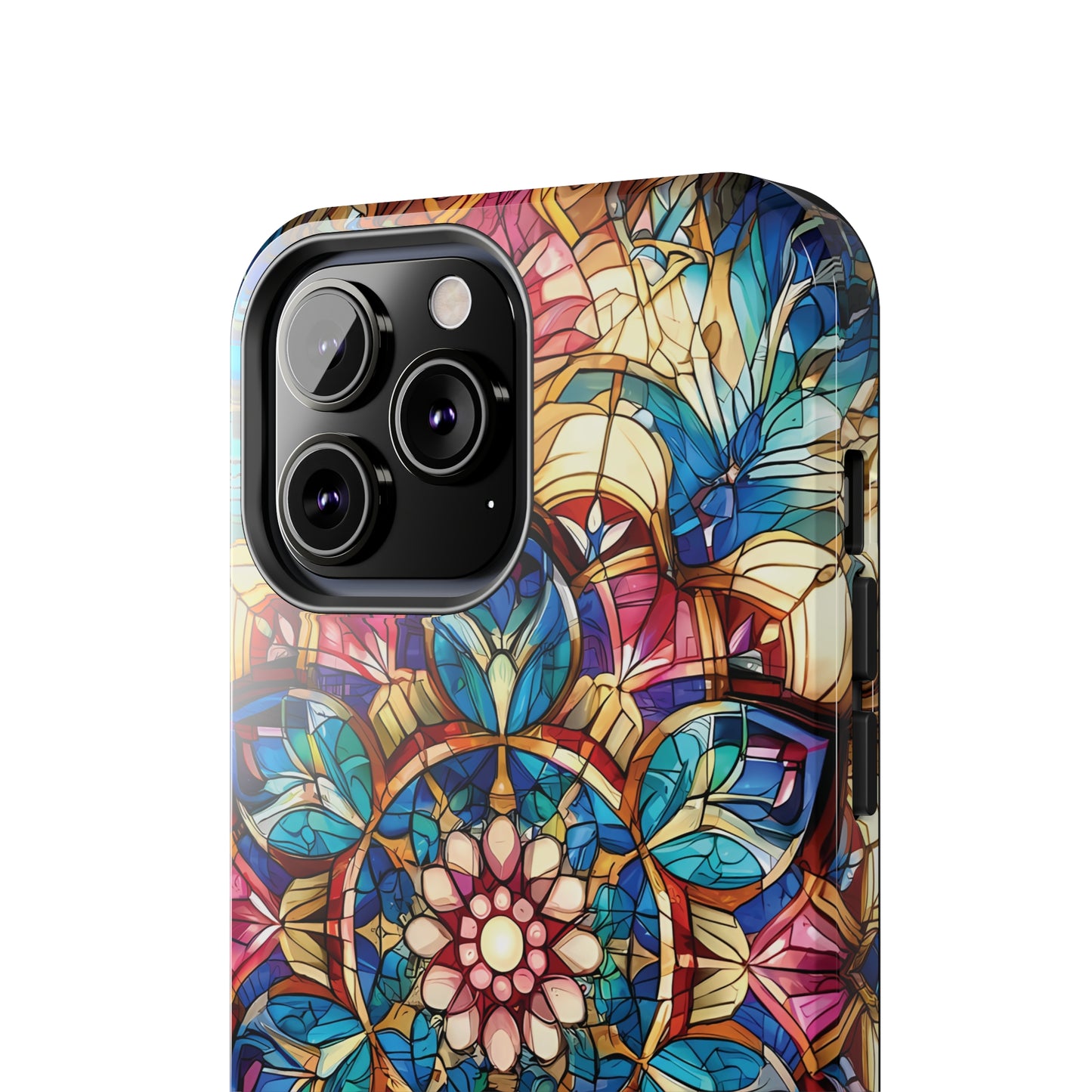 ToughDrop Apple iPhone Case Ft. Stained Glass Fractal