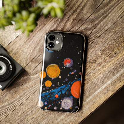 Tough Apple iPhone Cases Ft. Space Bubbles