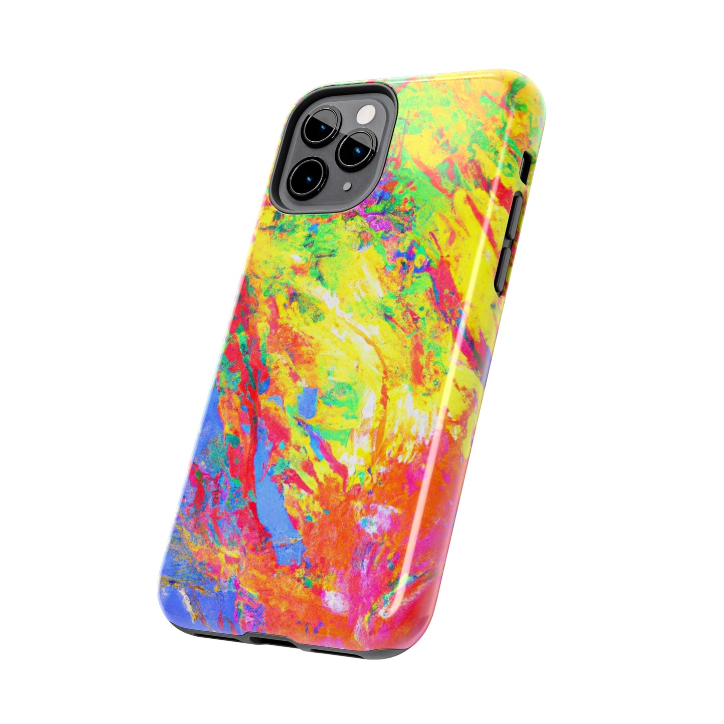 Tough Apple iPhone Cases Ft. Abstract Sherbet