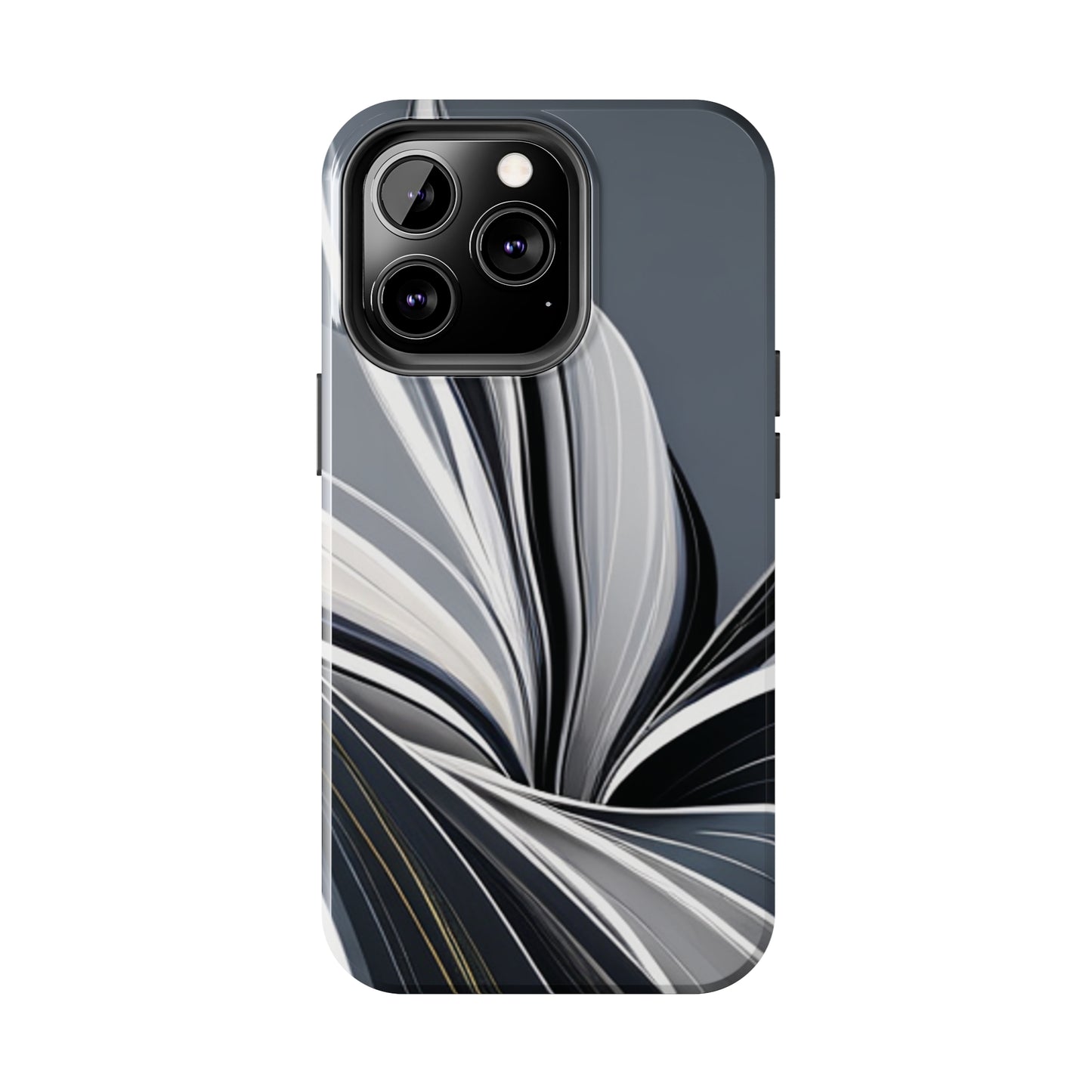 Strong Apple iPhone Cases Ft. Black and White Abstract Sail