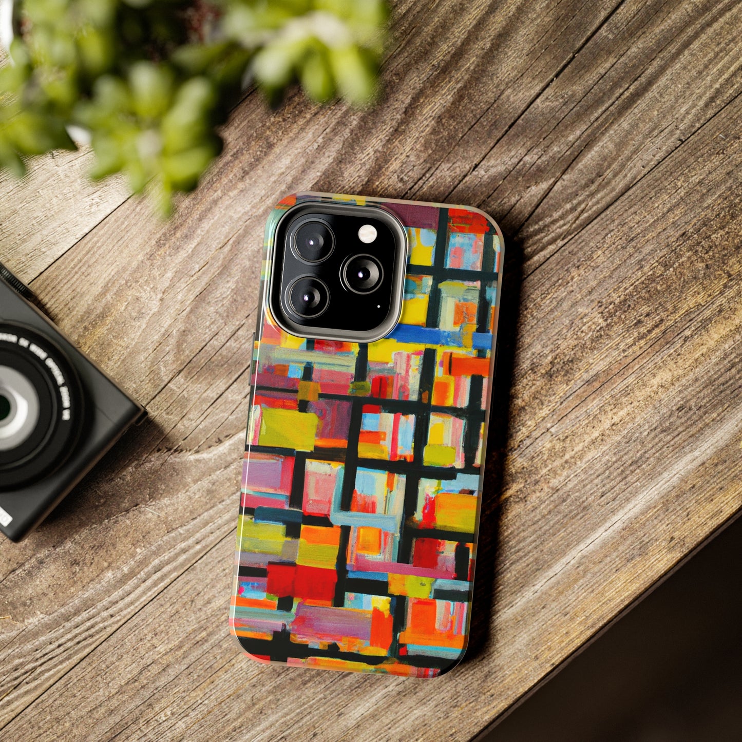 Tough Case-Mate iPhone Case Ft. Abstract Bricks