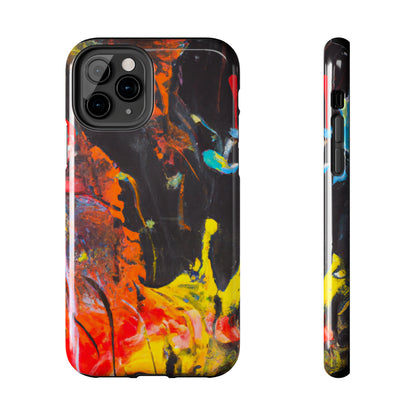 Tough Case-Mate iPhone Case Ft. Abstract Orange