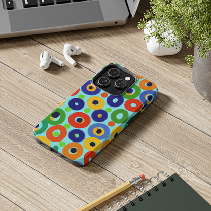 Tough Case-Mate iPhone Case Ft. Vivid Circles