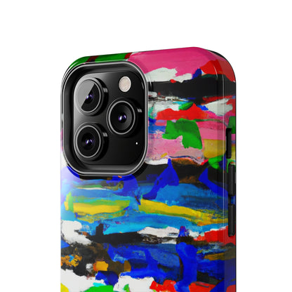 Tough Case-Mate iPhone Case Ft. Abstract Stripes