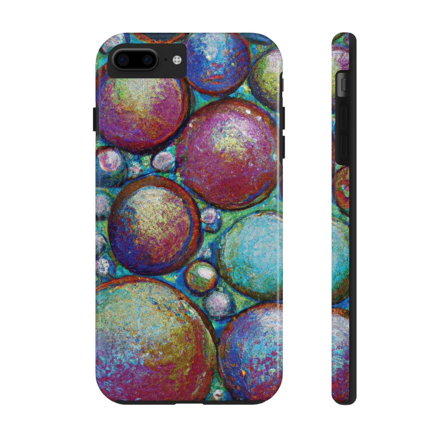 Tough Apple iPhone Cases Ft. Big Acrylic Bubbles