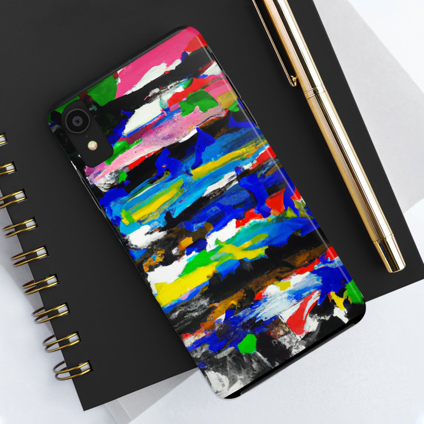 Tough Case-Mate iPhone Case Ft. Abstract Stripes