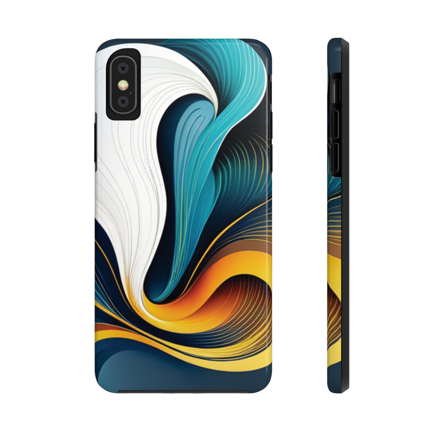 Strong Apple iPhone Cases Ft. Abstract Ocean Waves