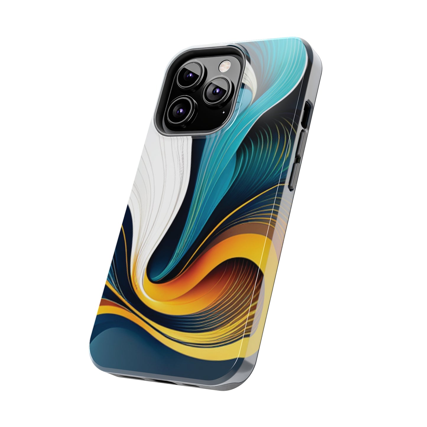 Strong Apple iPhone Cases Ft. Abstract Ocean Waves