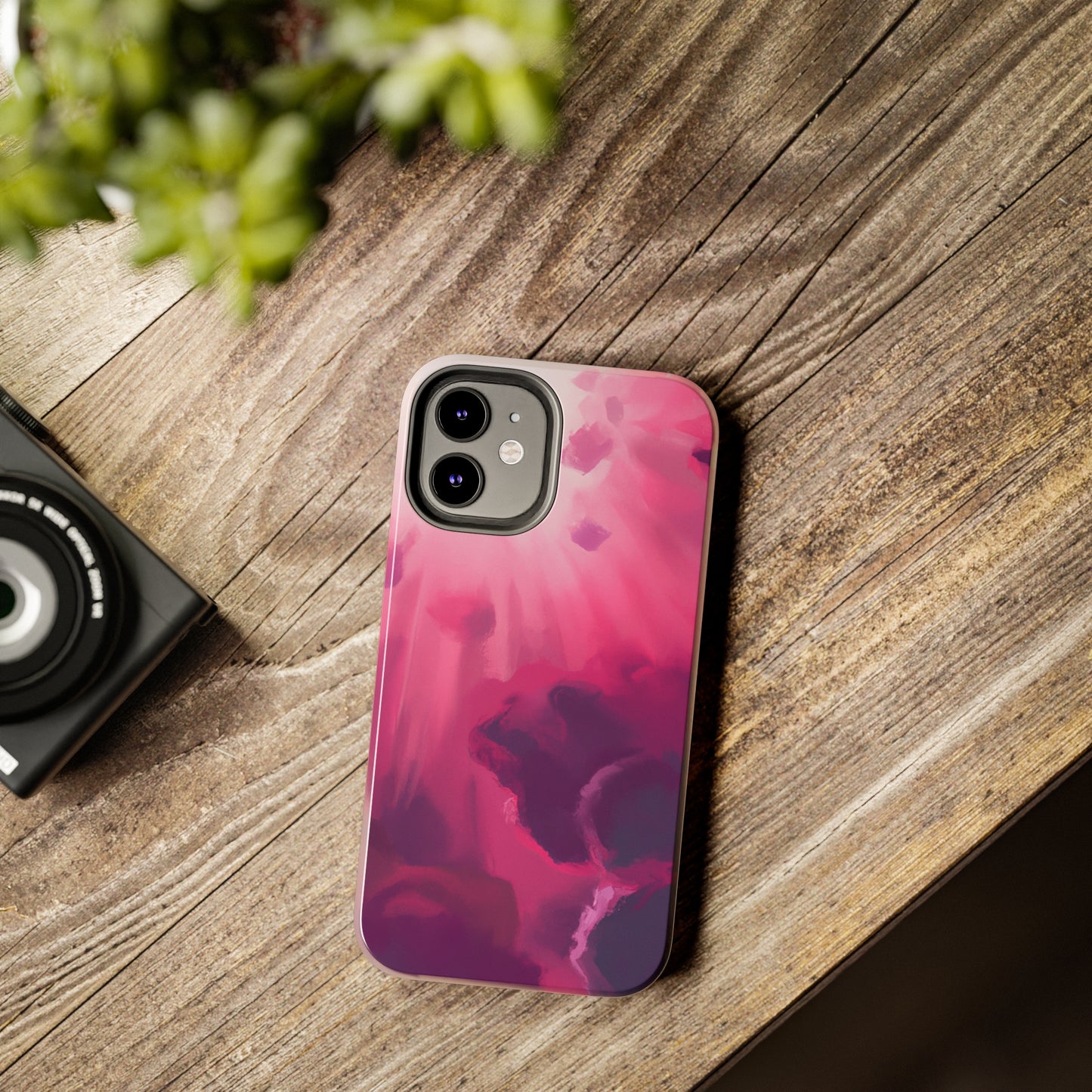 Tough Case-Mate iPhone Case Ft. Abstract Pink Sky