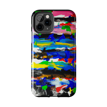 Tough Case-Mate iPhone Case Ft. Abstract Stripes