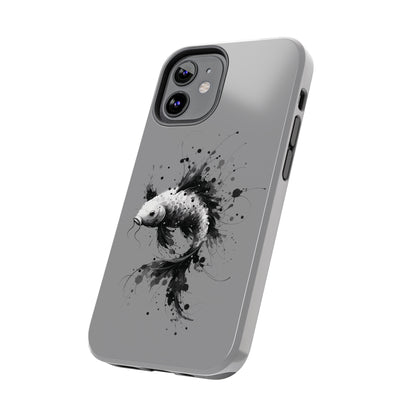 ToughDrop Apple iPhone Case Ft. Ink Blot Koi