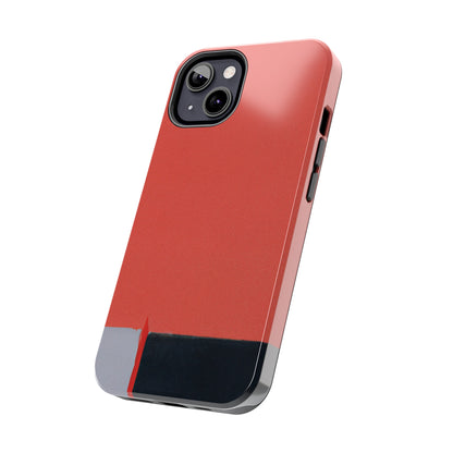 Strong Apple iPhone Case Ft. Minimal Orange