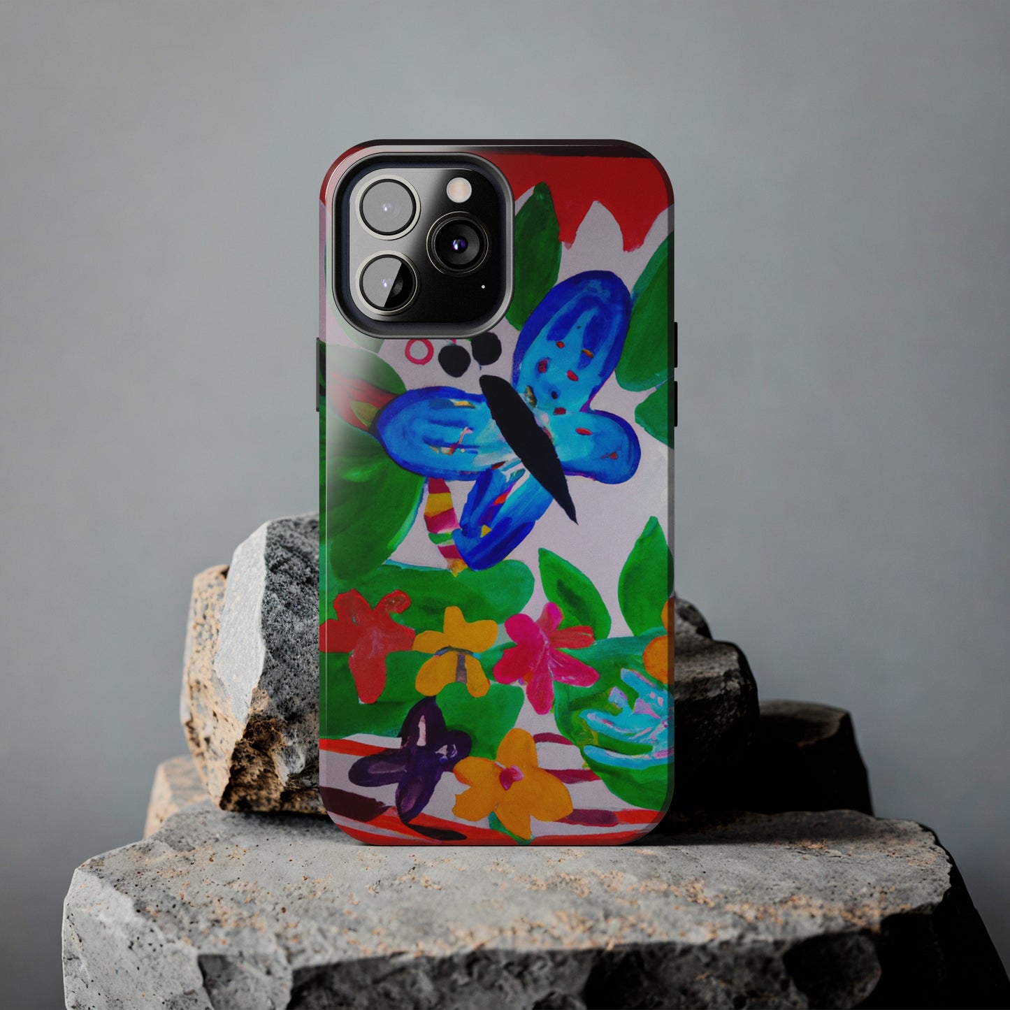 Tough Case-Mate iPhone Case Ft. Watercolor Butterfly