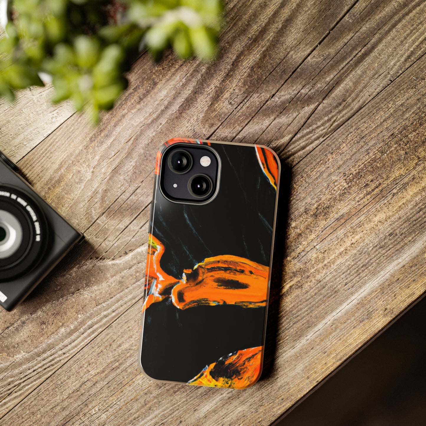 Tough Apple iPhone Cases Ft. Abstract Dark Halloween