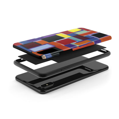 Tough Case-Mate iPhone Case Ft. Abstract Rectangles