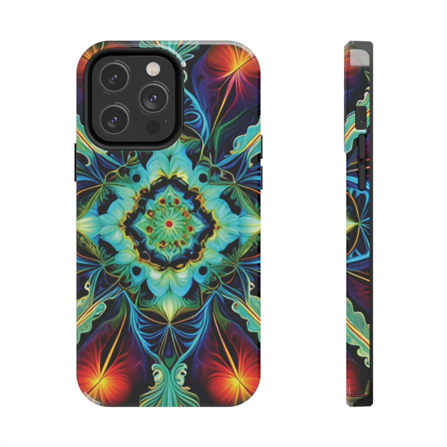 Strong Apple iPhone Case Ft. Leaf Fractal