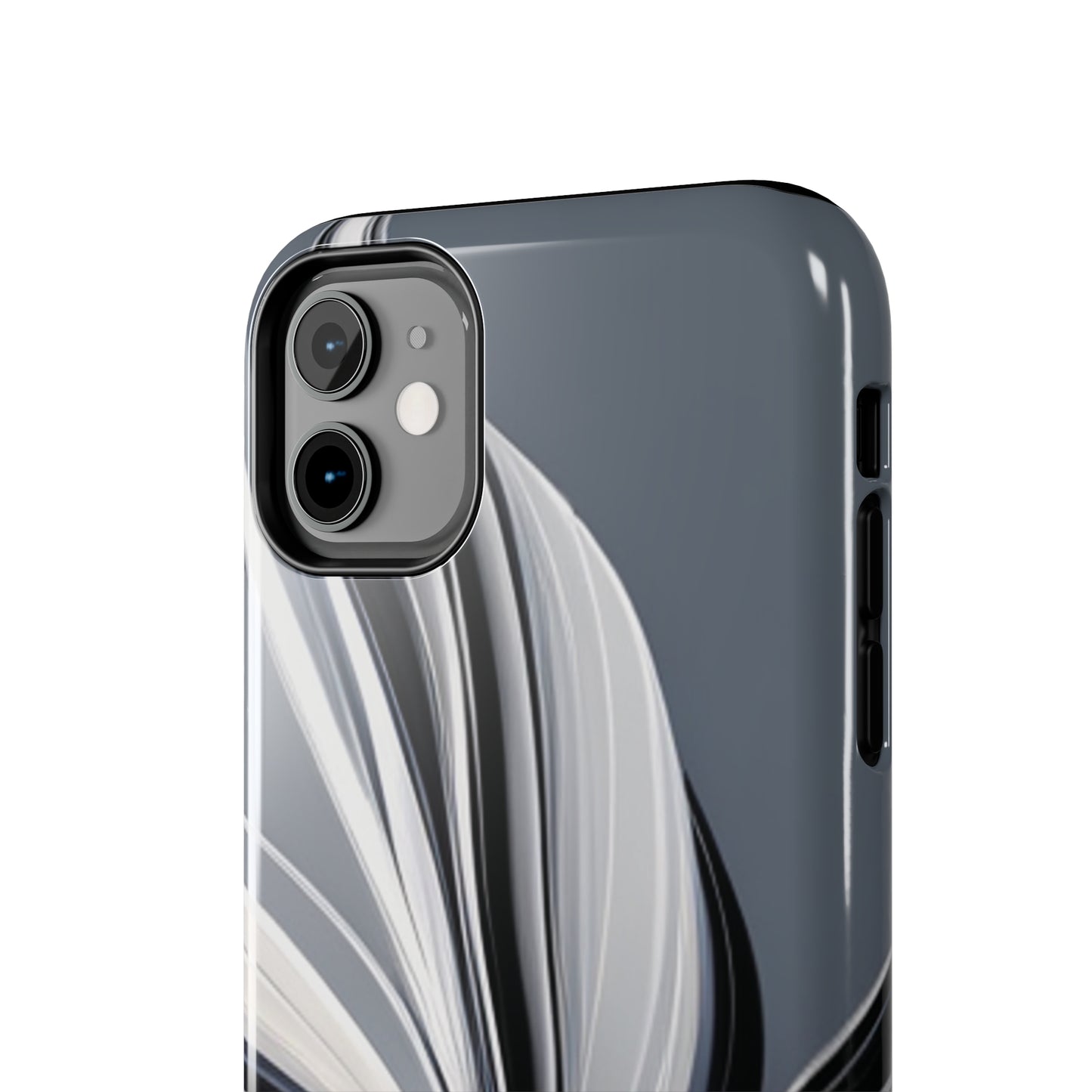 Strong Apple iPhone Cases Ft. Black and White Abstract Sail