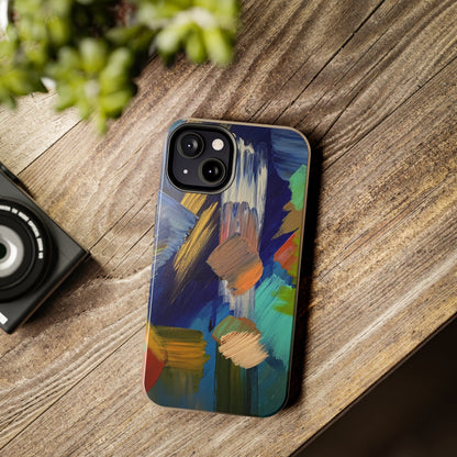 Tough Case-Mate iPhone Case Ft. Abstract Blue