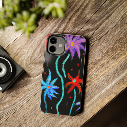 Tough Case-Mate iPhone Case Ft. Abstract Flowers