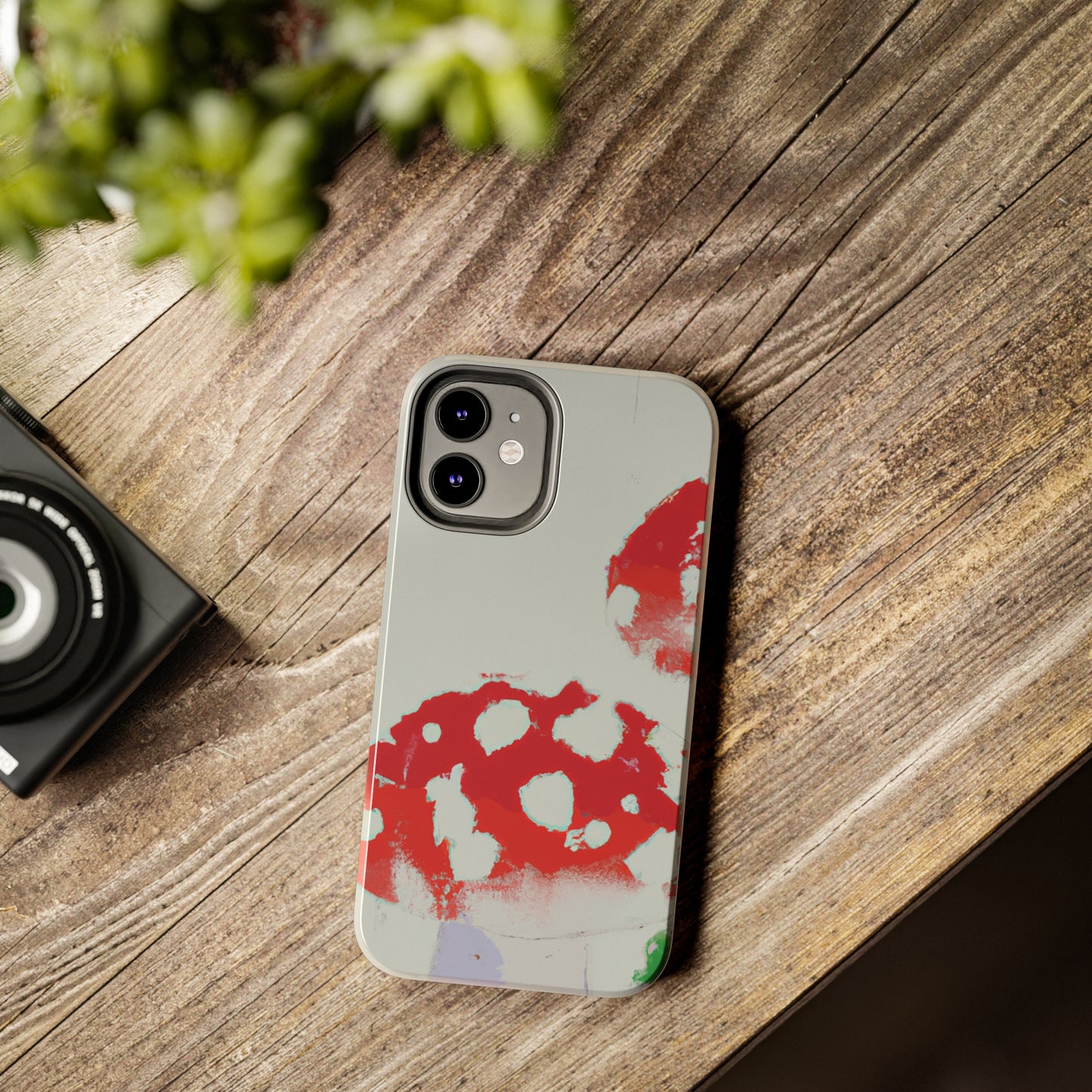 Tough Apple iPhone Cases Ft. Simple Mushroom