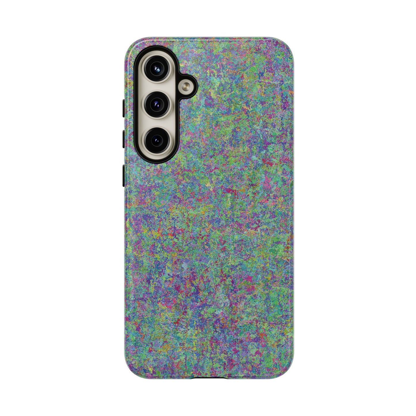 Tough Phone Case Ft. Rainbow Acrylic Noise