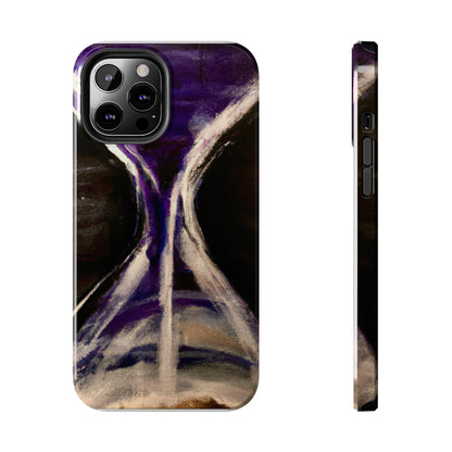 Tough Case-Mate iPhone Case Ft. Purple Hourglass