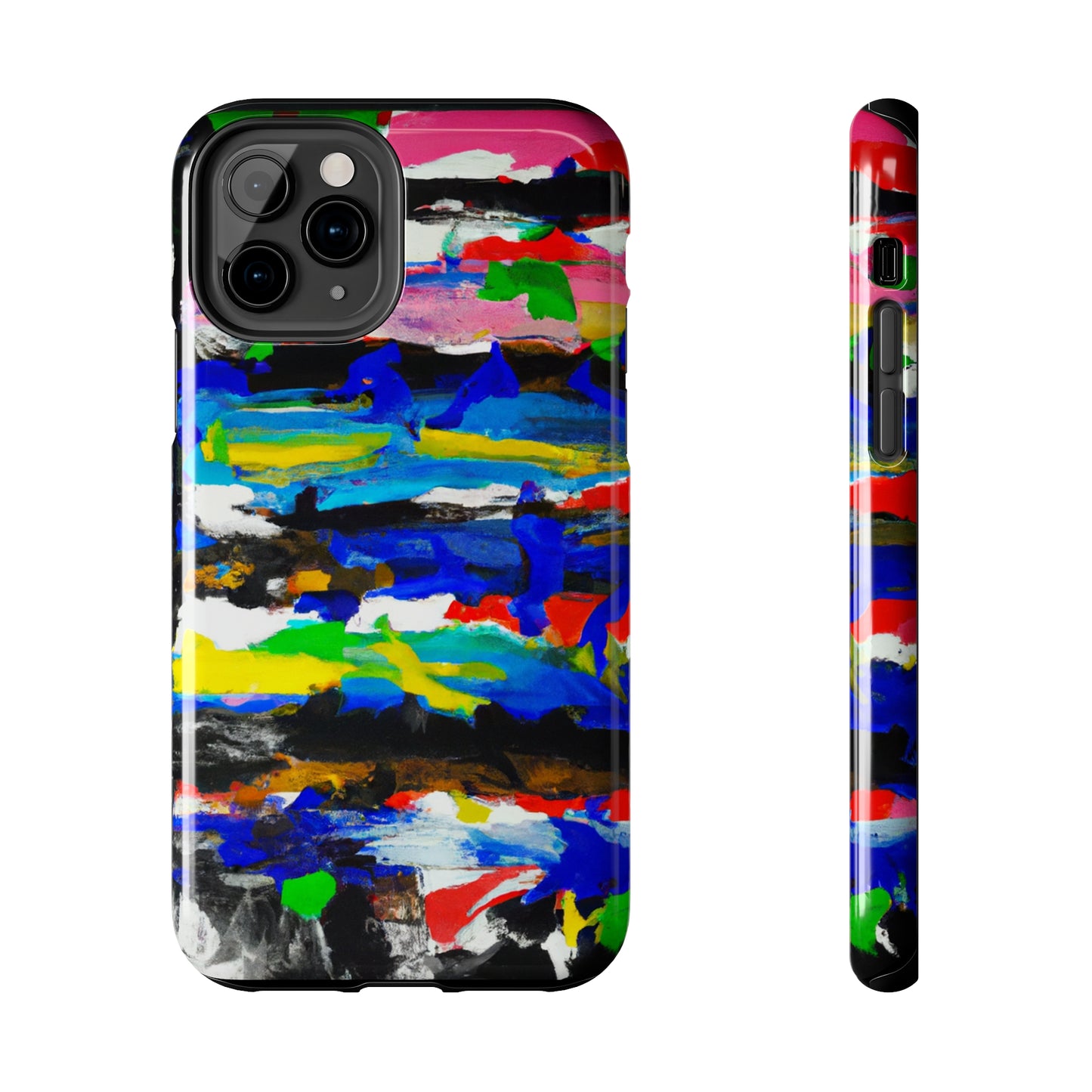 Tough Case-Mate iPhone Case Ft. Abstract Stripes