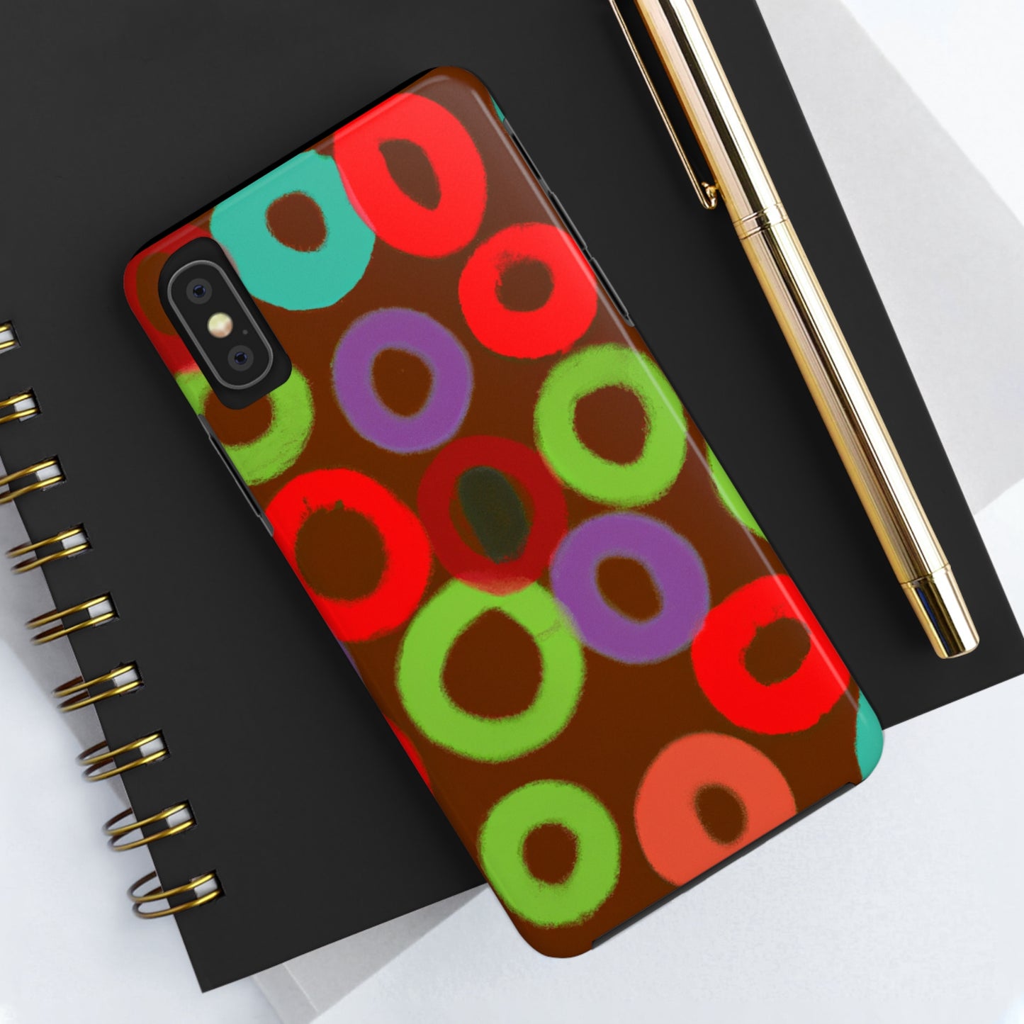 Tough Case-Mate iPhone Case Ft. Fruity Circles