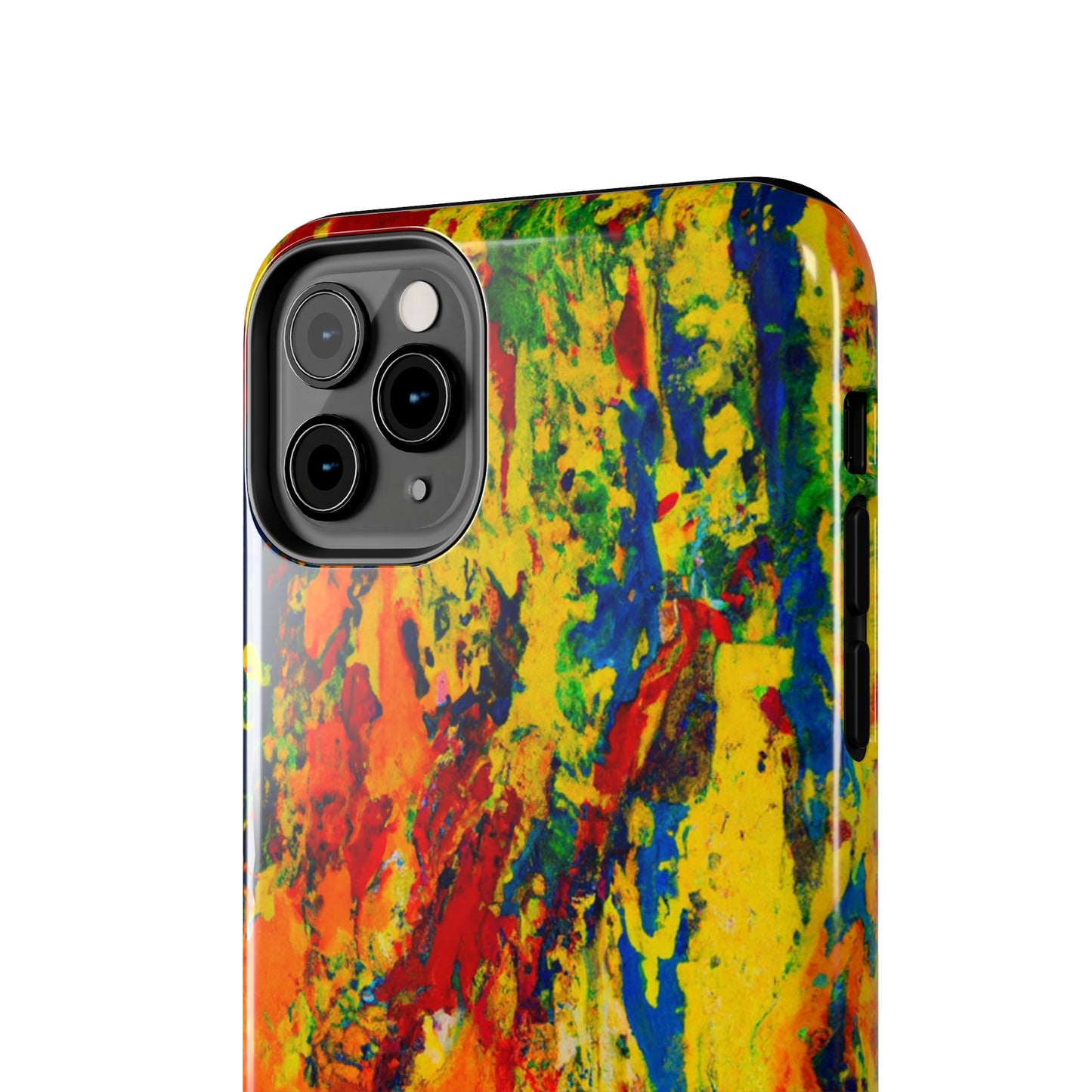 Tough Case-Mate iPhone Case Ft. Abstract Yellow Orange