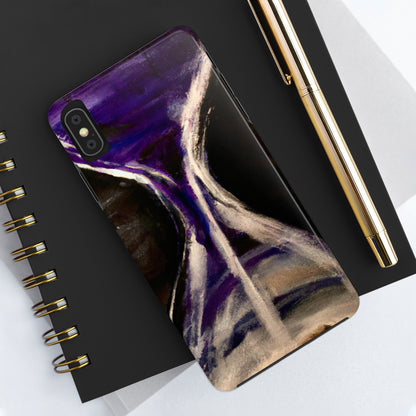 Tough Case-Mate iPhone Case Ft. Purple Hourglass